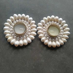 Handmade Seashell Candle Holder