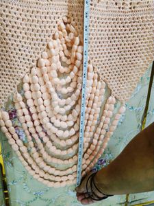 🇳🇿💫🎀Vintage Crochet Mirror Cover wool Bea