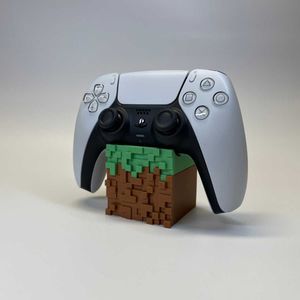 PlayStation 5 Controller Stand minecraft 3d print