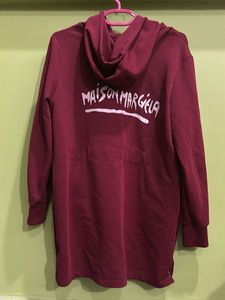 Stylish Maroon Long Hoodie Jacket