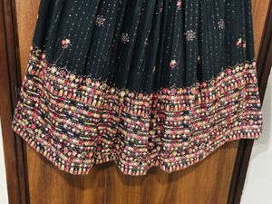 gray colour stunning lahnga choli