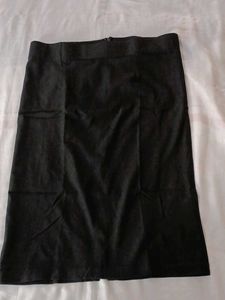 Classic Black Pencil Skirt