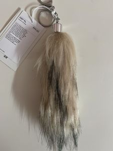 H&amp;M Faux Fur Keychain Charm