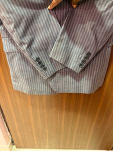 Men's Striped Blazer