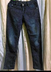 Chic Polka Dot Jeans for Women