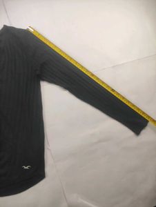 Hollister Ribbed Long Sleeve Top