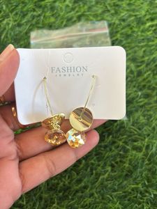 Fashionable Crystal Drop Earrings