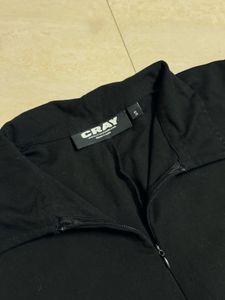 Black Zip-Up playsuit Romper