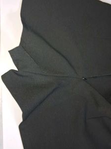 Stylish Black Pants with White Stitching