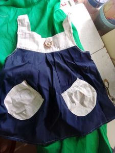 Blue & White Sundress