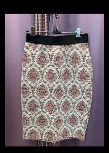 Pink beige Pencil Skirt