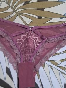 Set of 4 Lace Trim Briefs