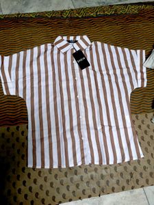 Striped Short Sleeve Shirt