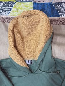 Green Fleece Hoodie