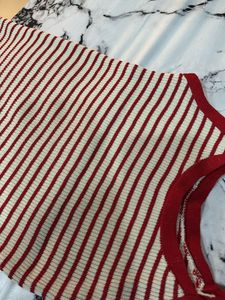 Striped Ribbed Tank Top