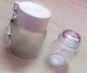 Cute Glass Jar with Lid - 2