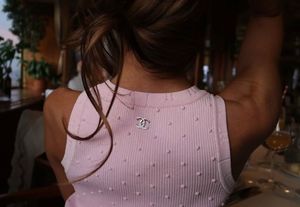 Chic Pink Sleeveless Top