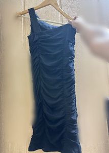 black dress off shoulder