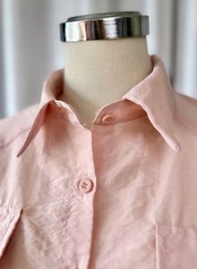 🚀🚀24Hrs EOS SALE🚀🚀Pink Pocket Shirt Top