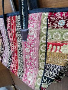 Embroidered Tote Bag