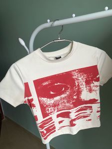 Abstract Graphic Print Tunic Top