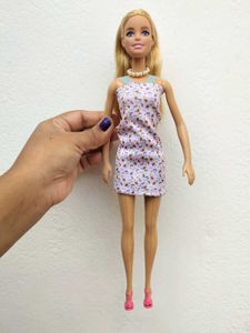 Barbie Doll with Pearl Necklace
