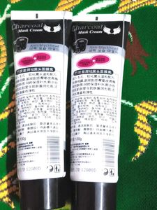 pack of 2 Charcoal Purifying Cleansing Black Peel