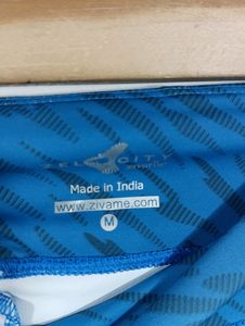 Blue Skinny Fit Active Wear Pant (Women)
