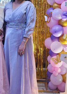 Elegant Lavender Dress