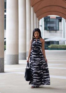 🌼Stunning Zebra Print Maxi Dress🌼