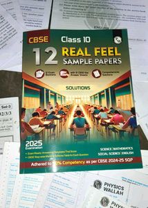 CBSE Class 10th  12 Real Feel Sample Papers