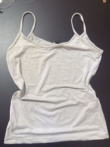 Light Grey Spaghetti Strap Tank Top