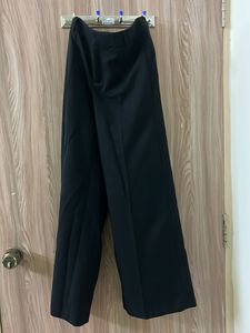 H&amp;M Classic Black Wide Leg Trousers