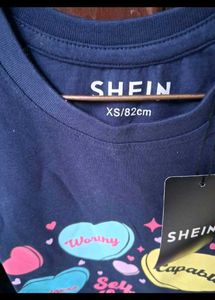 branded drop shoulder tshirt