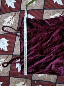 tokyo takies red colour midi bodycon dress