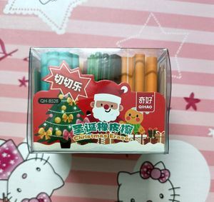 Christmas Design Erasers