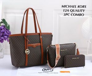Michael Kors 3PC Combo Tote Bag Set