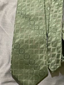 Elegant Sage Green Textured Tie