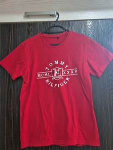 Tommy Hilfiger Red Graphic Tee