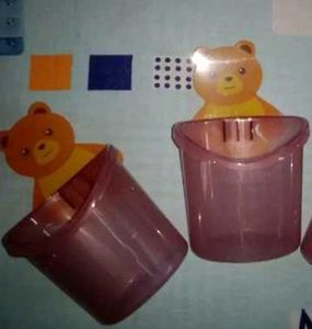 Cute Bear Character Bath Scoops - Set of