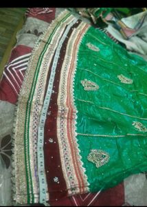 Beautiful Emerald Embroidered Lehenga