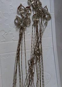 Heart Pendant With Chain Set 12pc