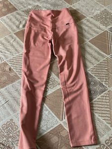 Pink High Waisted Dress Pants
