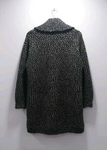 Belted Knit Coat