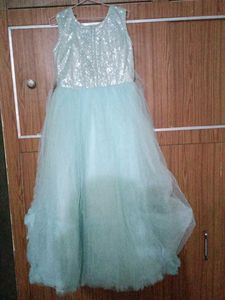 Sparkly Teal Party Dress