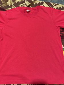 Vibrant Red Basic T-Shirt