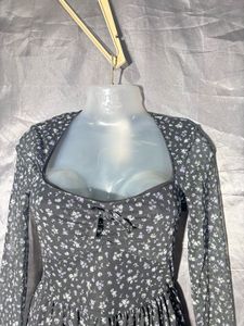 H&amp;M Chic Floral Print Mini Dress