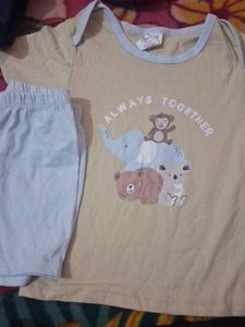 Cute Baby Pajama Set