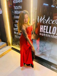Stunning red Slip Dress