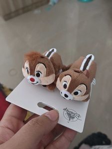 original Disney Chip 'n' Dale Plush Hair Clips